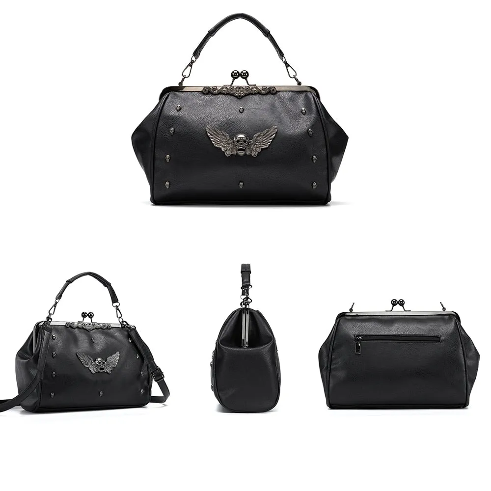 Gothic Luxury Skull Shoulder Bag