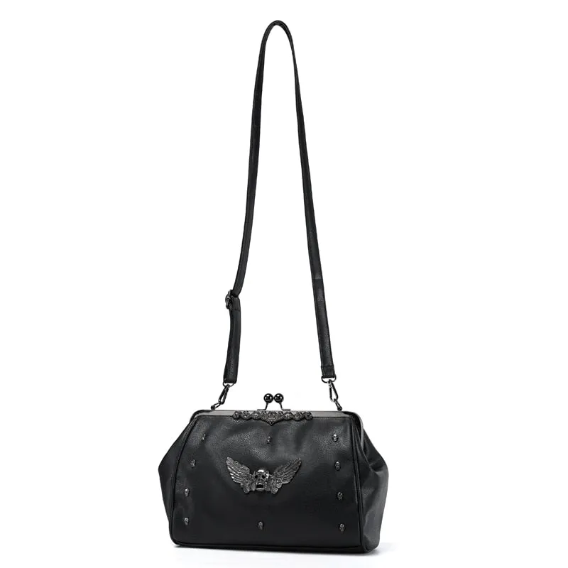 Gothic Luxury Skull Shoulder Bag