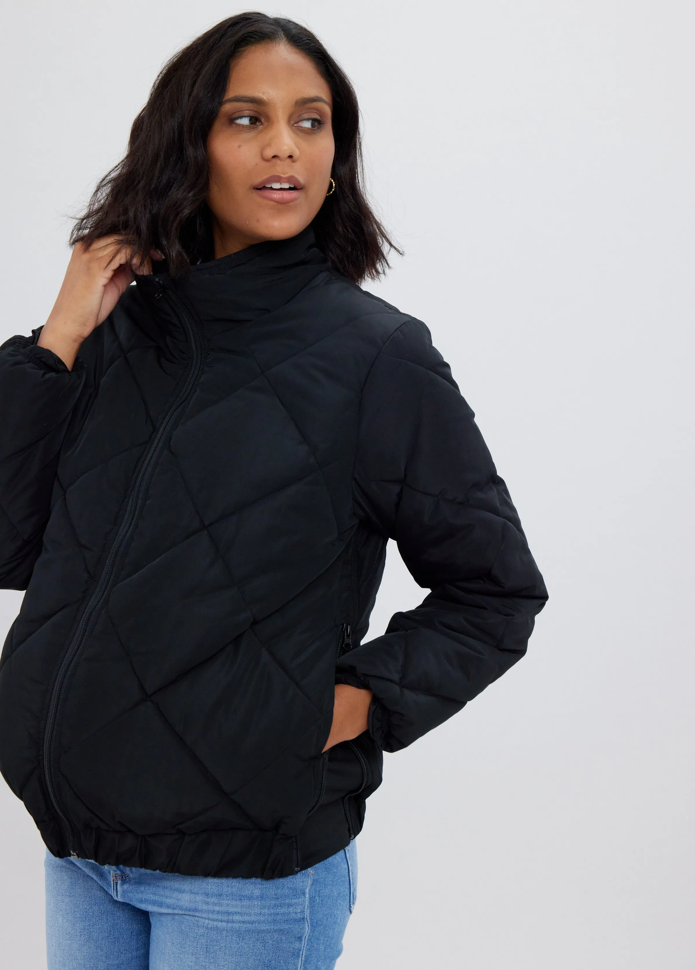 Grow With You Puffer Maternity Jacket