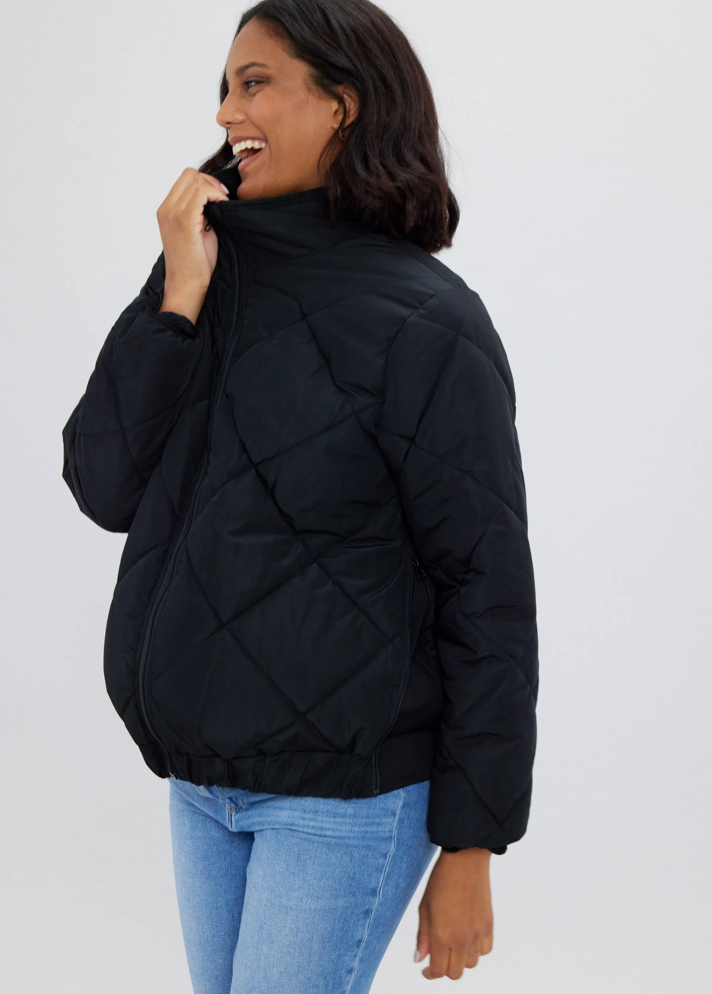 Grow With You Puffer Maternity Jacket