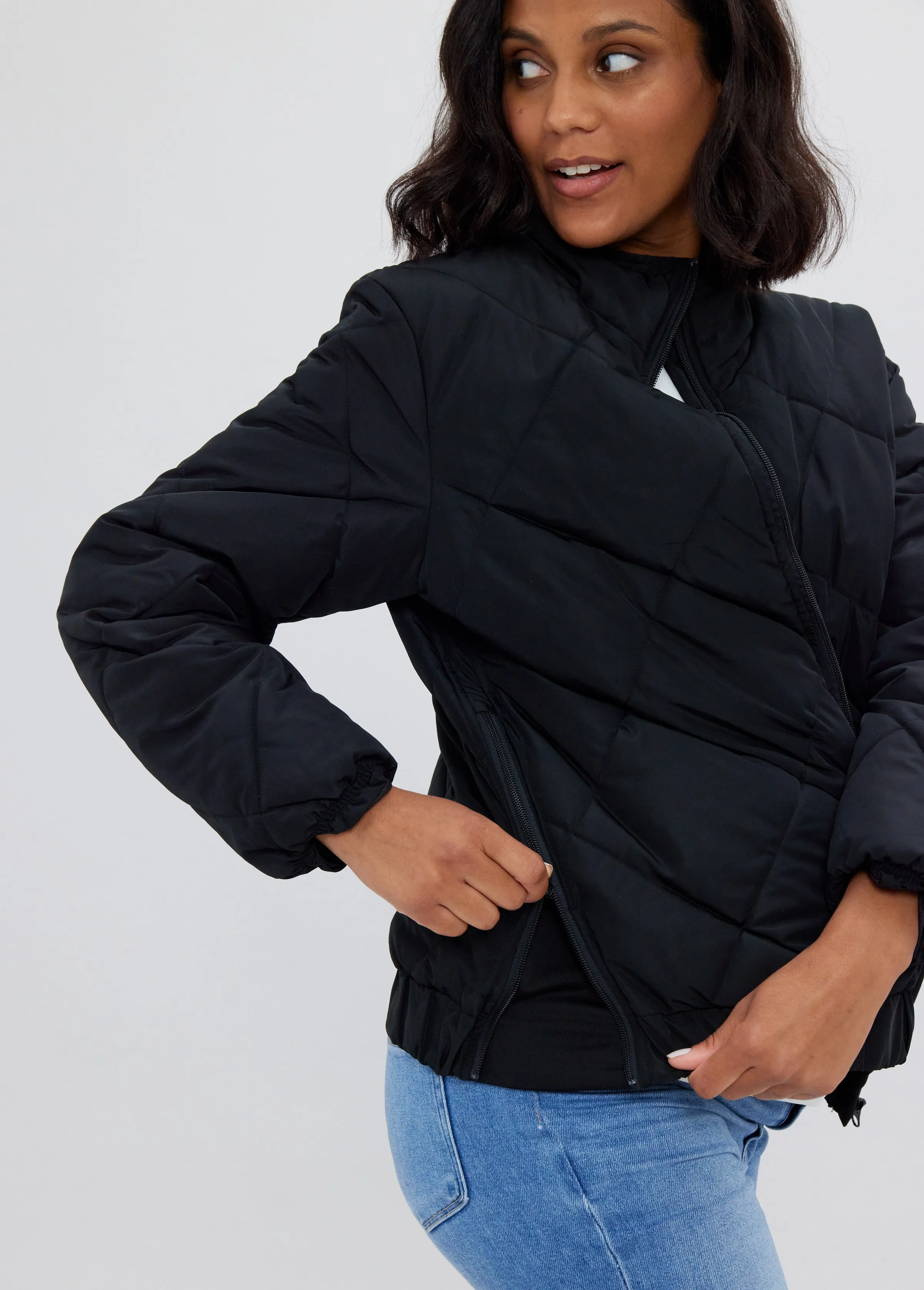 Grow With You Puffer Maternity Jacket