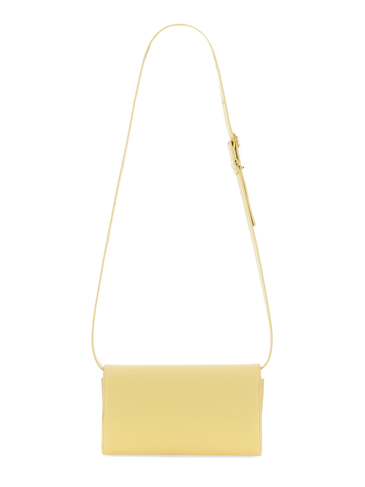 JIL SANDER    LEATHER SHOULDER BAG