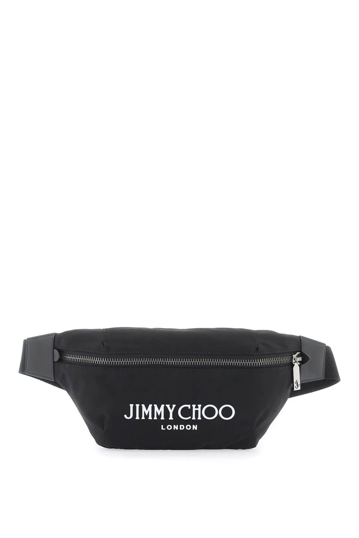 JIMMY CHOO Men's Black Belt Bag for FW23