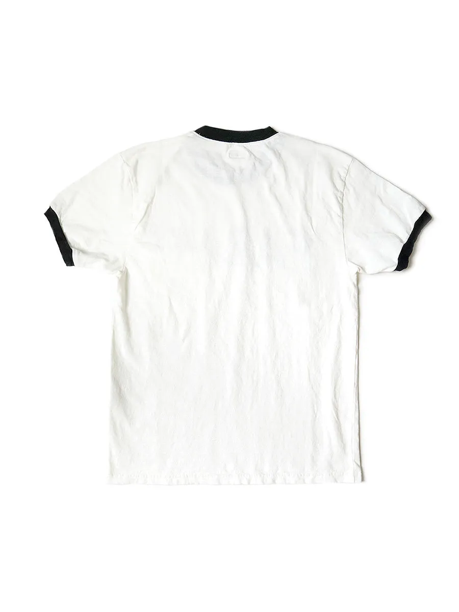 Kapital 18.5/-Tenjiku Ringer Pocket T-shirt (FARMY) Tee