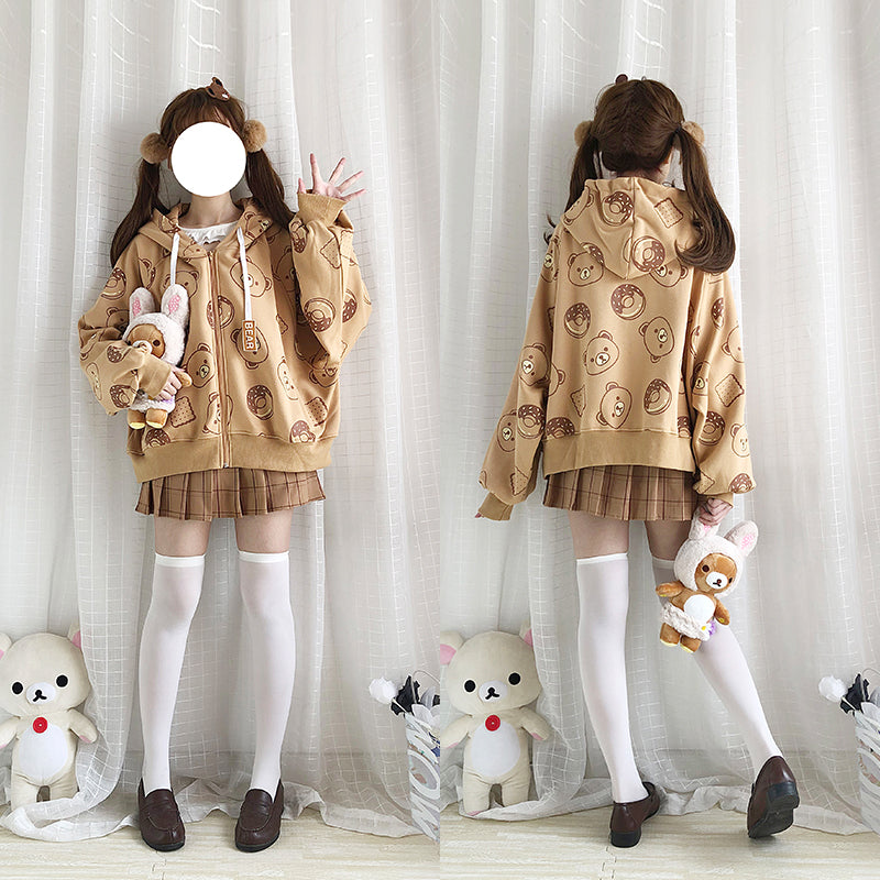 Kawaii Bear Coat AD12500