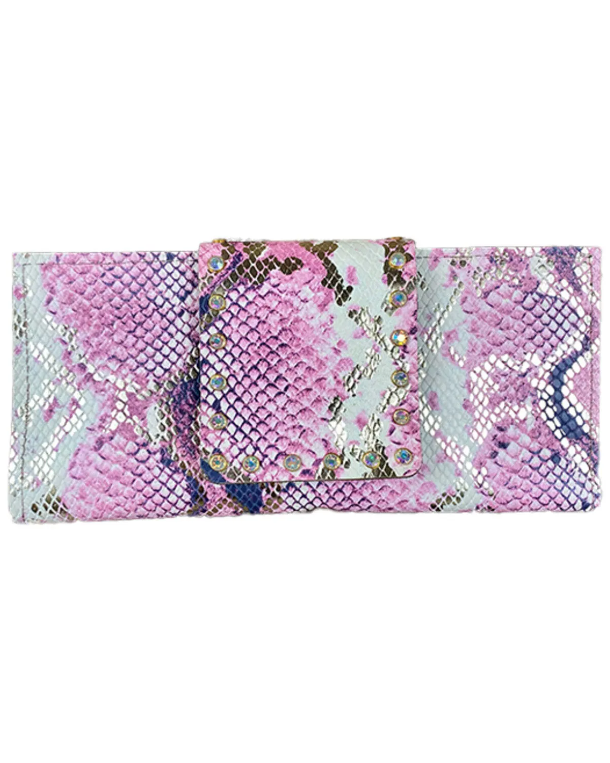 Keep It Gypsy Women's Snake Print Clutch