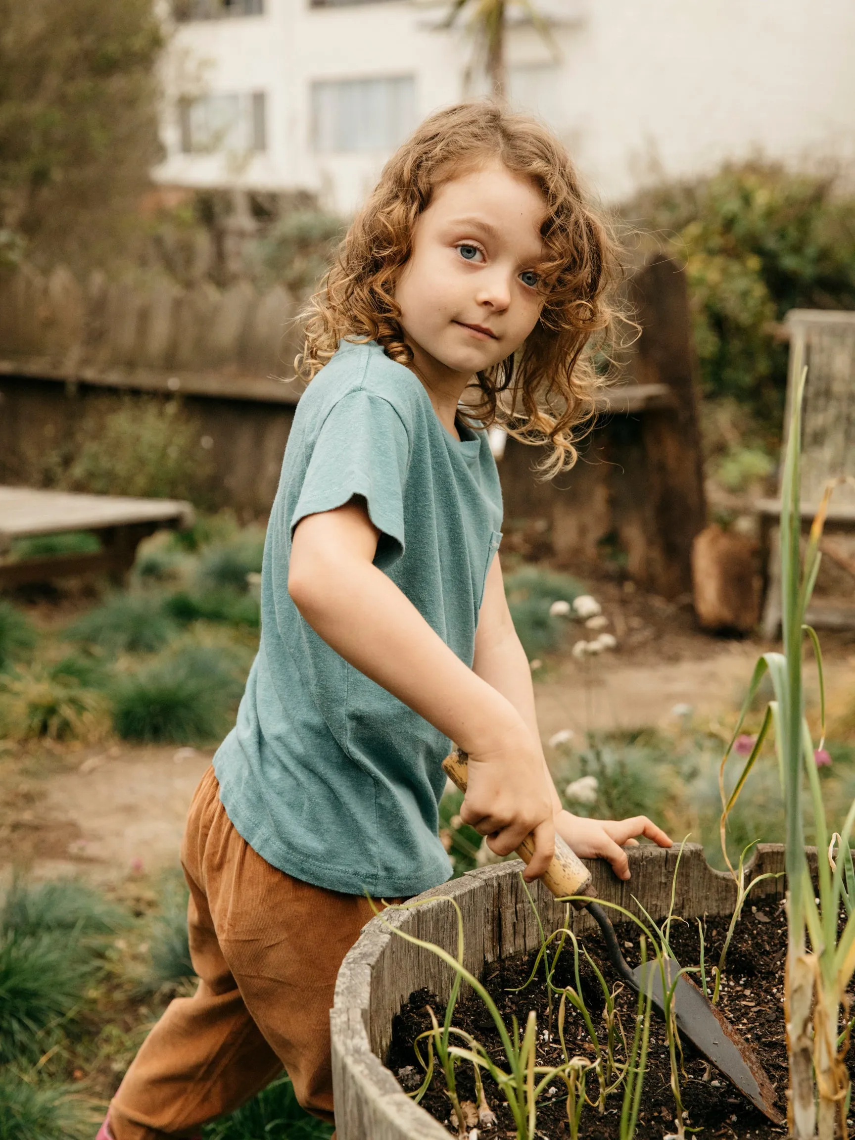 Kids Hemp Pocket Tee