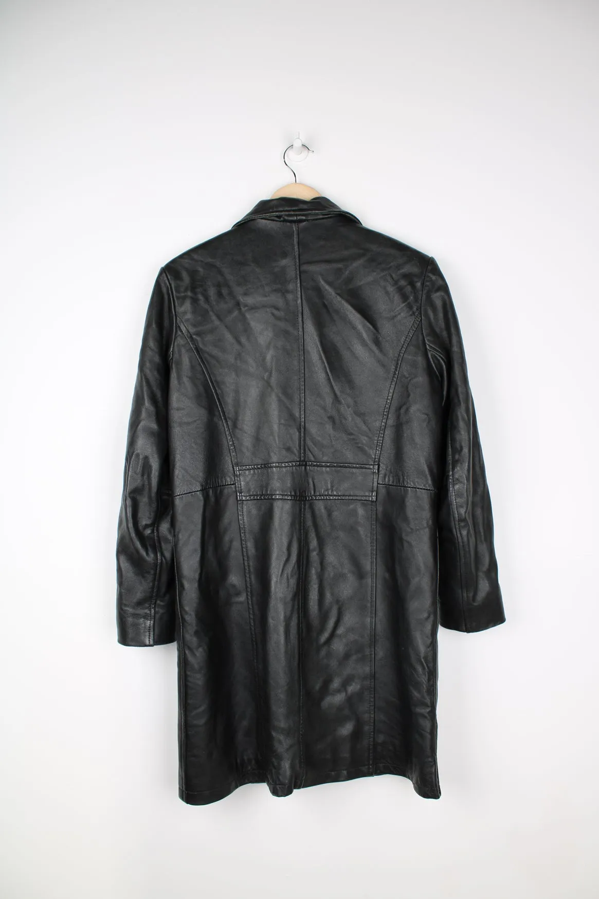 Leather Trench Coat