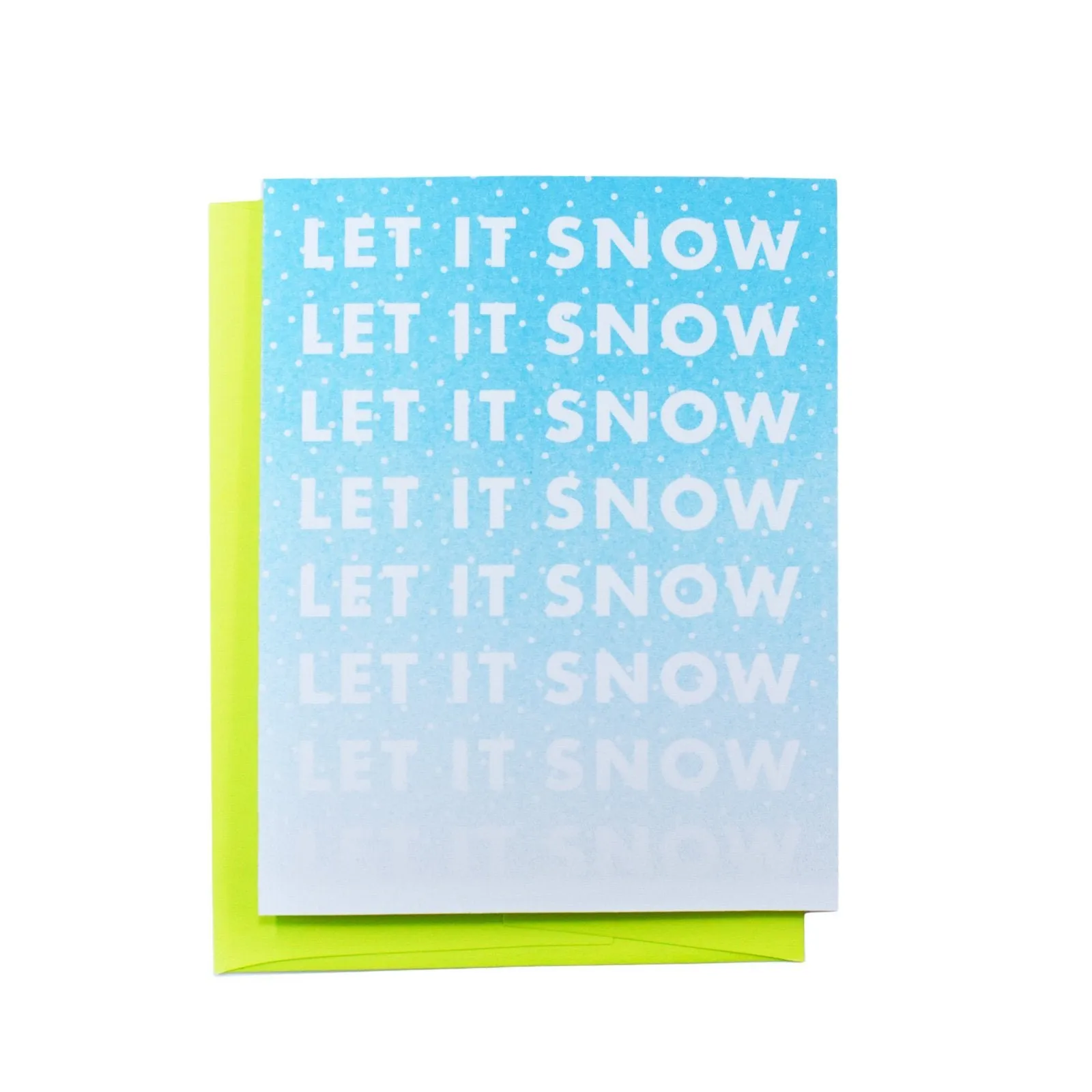 Let it Snow Card