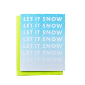 Let it Snow Card