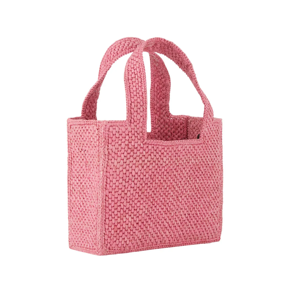 LOEWE PAULAS IBIZA 2024 Font Logo Mini Tote Bag - Sunset Pink