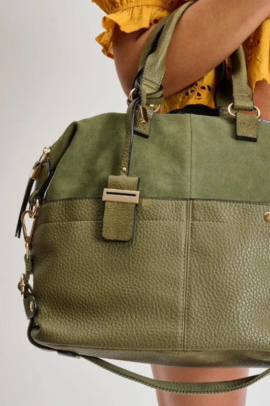 London Satchel - Olive