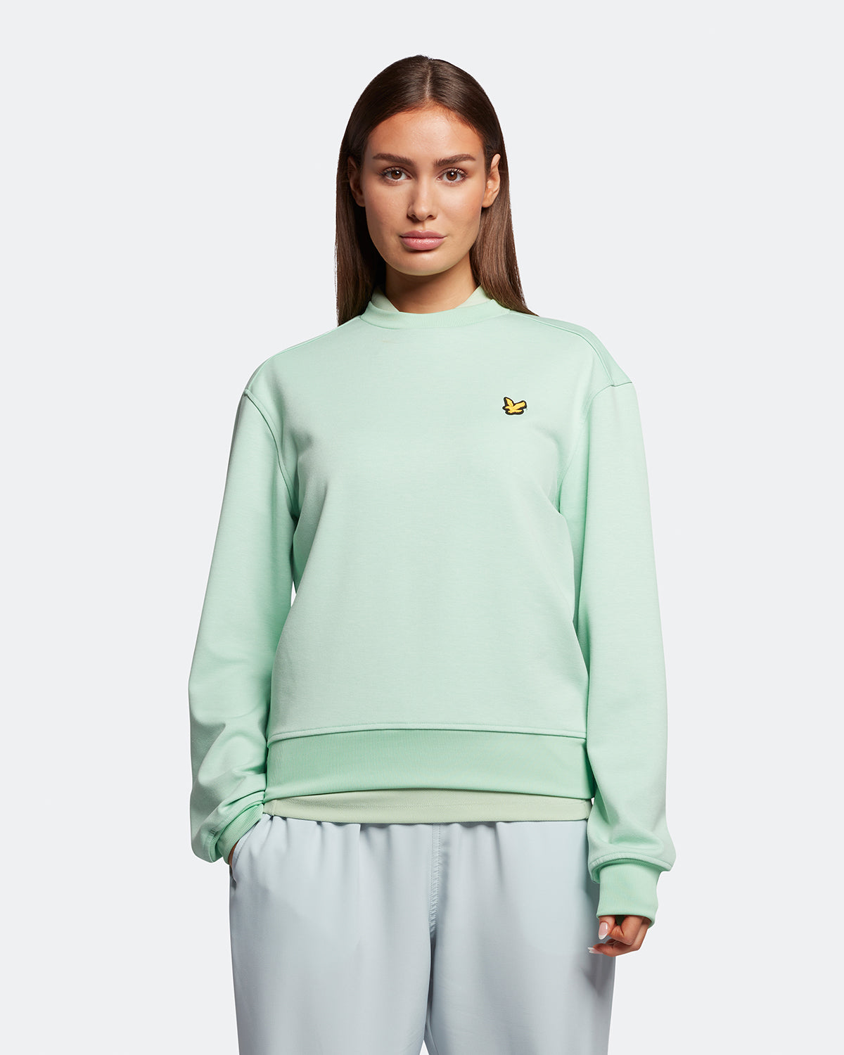 Lyle & Scott Women's Yasmin Crewneck Sweatshirt - Teal