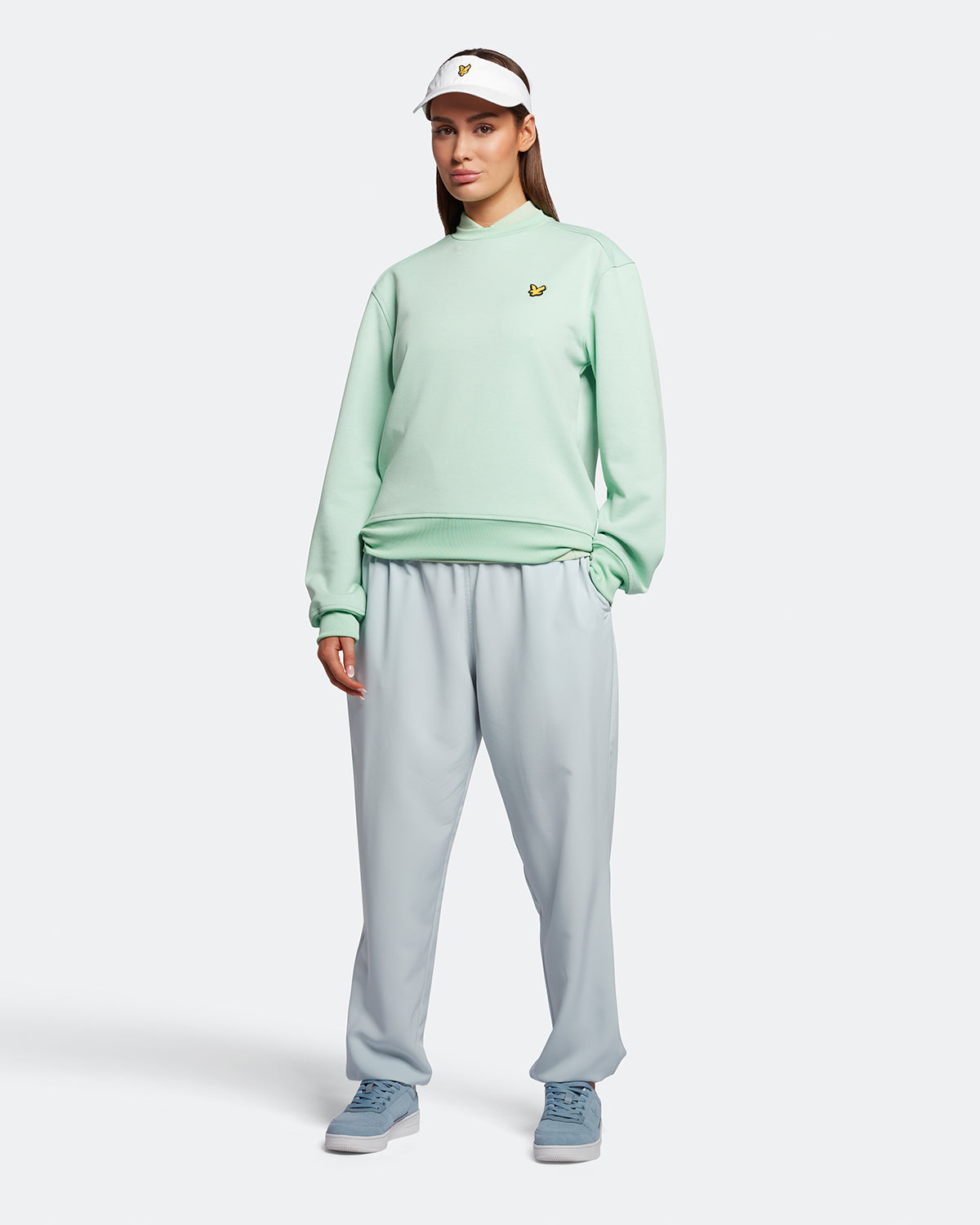 Lyle & Scott Women's Yasmin Crewneck Sweatshirt - Teal