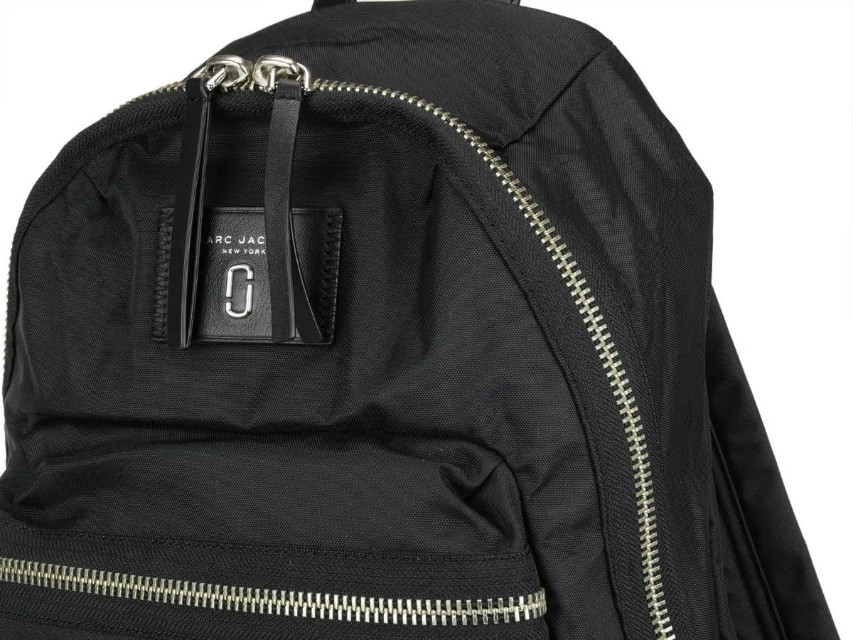 Marc Jacobs Logo Patch Zip-Up Backpack