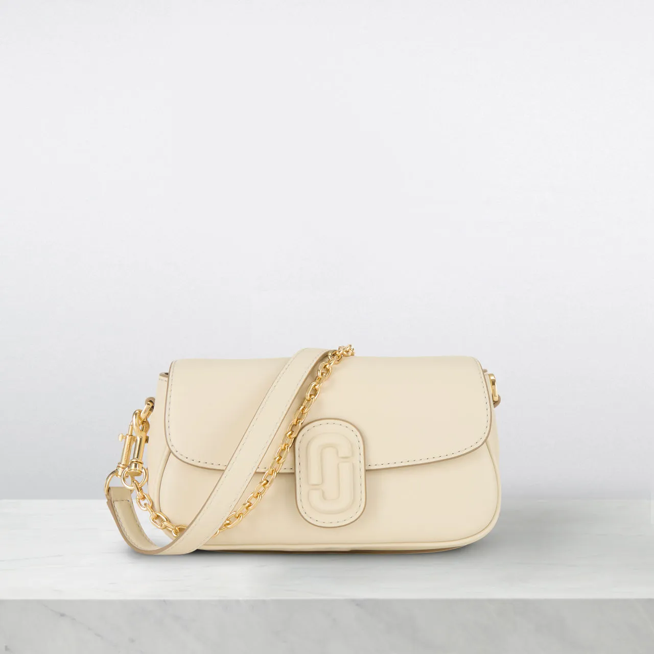 MARC JACOBS The Clover Shoulder Bag - Cloud