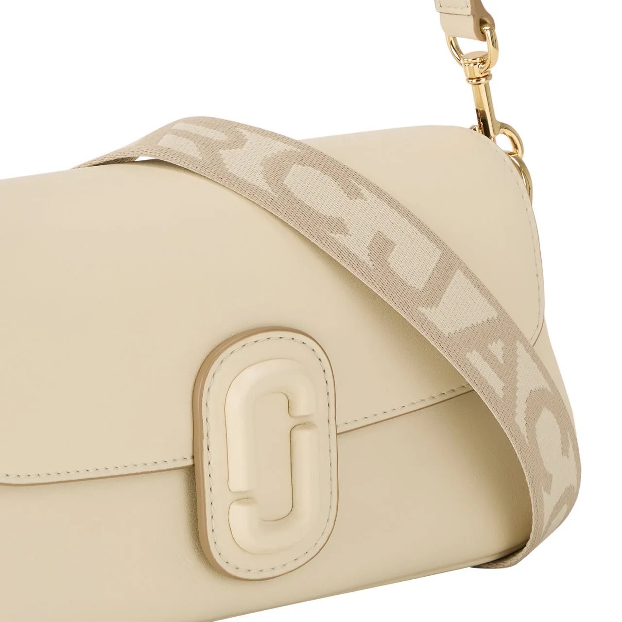 MARC JACOBS The Large Clover Shoulder Bag - Cloud White