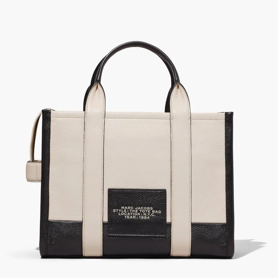 Marc Jacobs The Medium Colourblock Leather Tote Bag