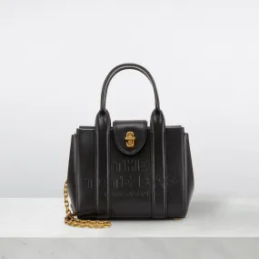 MARC JACOBS The Turnlock Tote Bag - Black