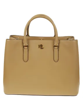 Marcy Large Satchel - Buff