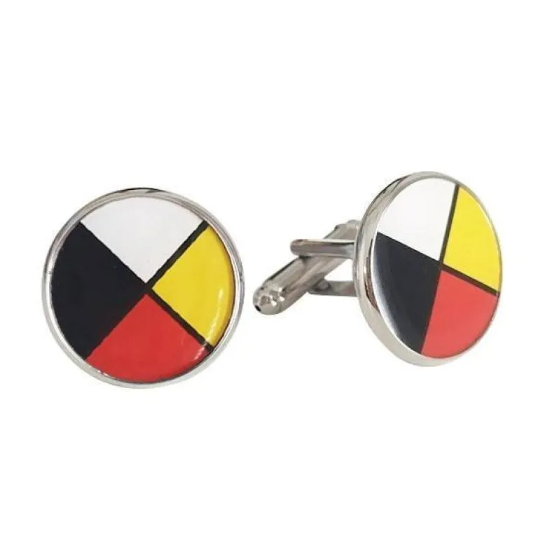 Medicine Wheel Cufflinks