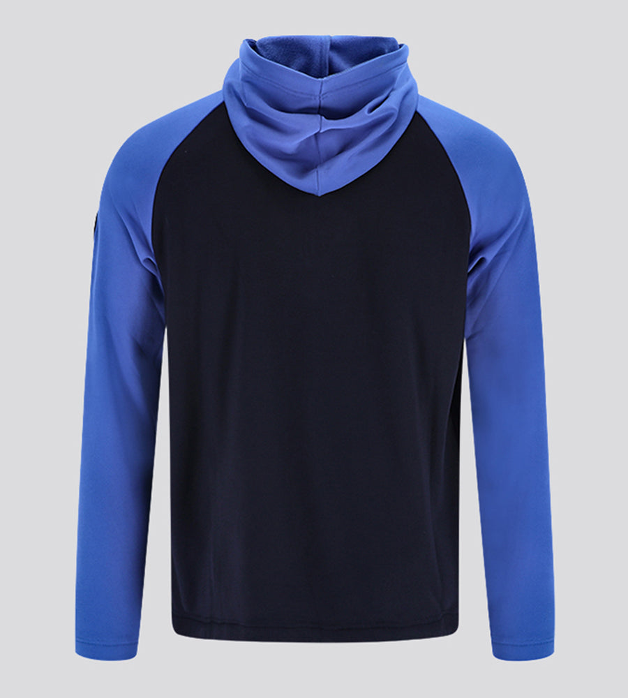 MEN'S TWO TONE HOODIE - NAVY BLUE