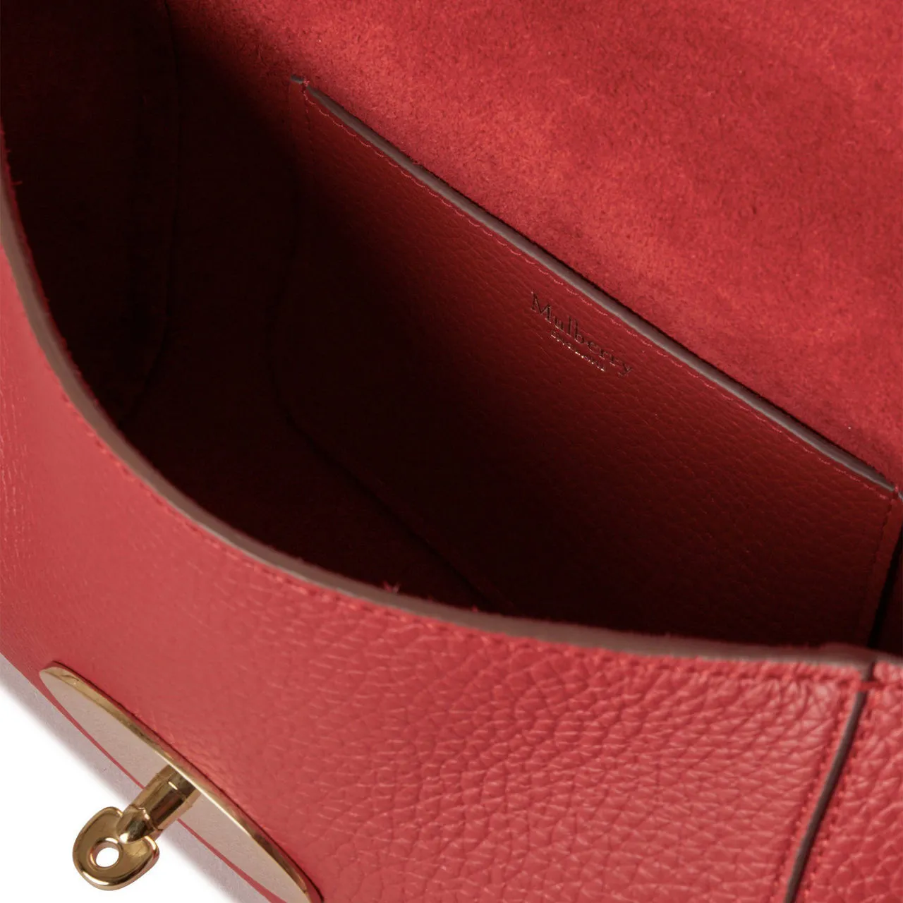 MULBERRY Lily Shoulder Bag - Scarlet Red