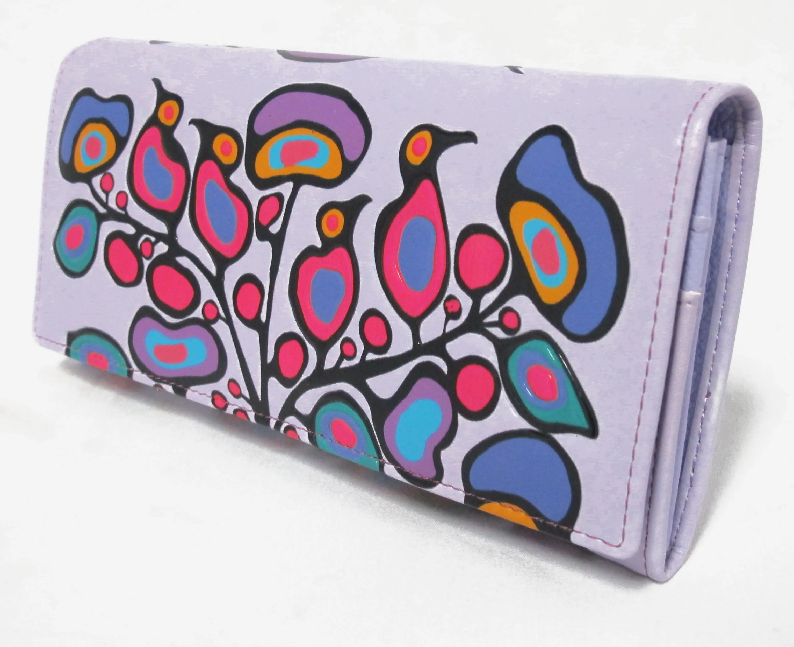 Norval Morrisseau Woodland Floral Wallet