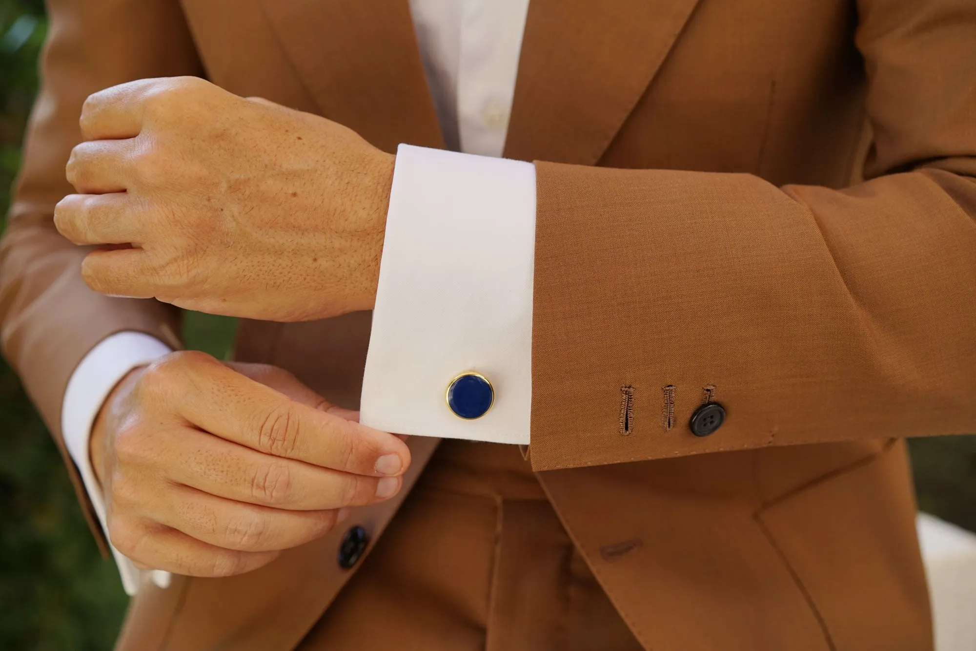 Orion Blue Stone Cufflinks