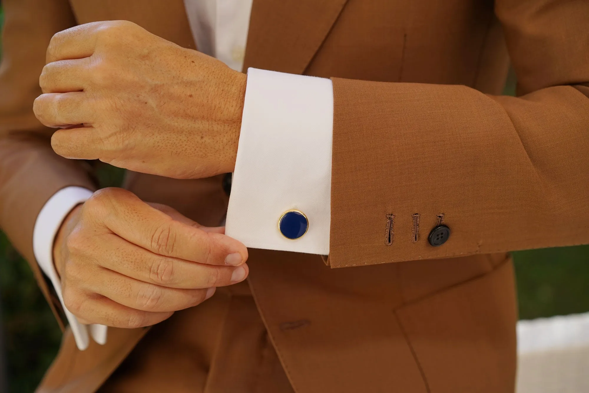 Orion Blue Stone Cufflinks