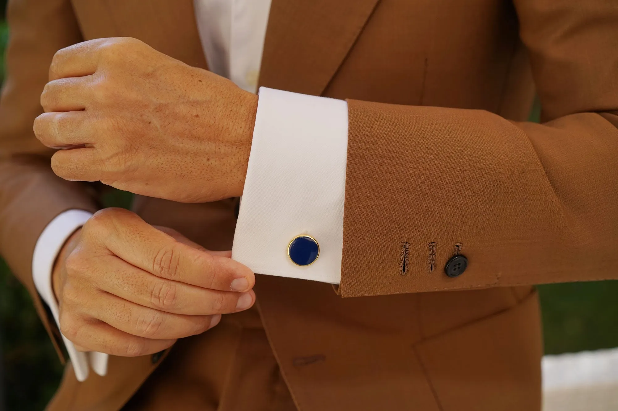 Orion Blue Stone Cufflinks