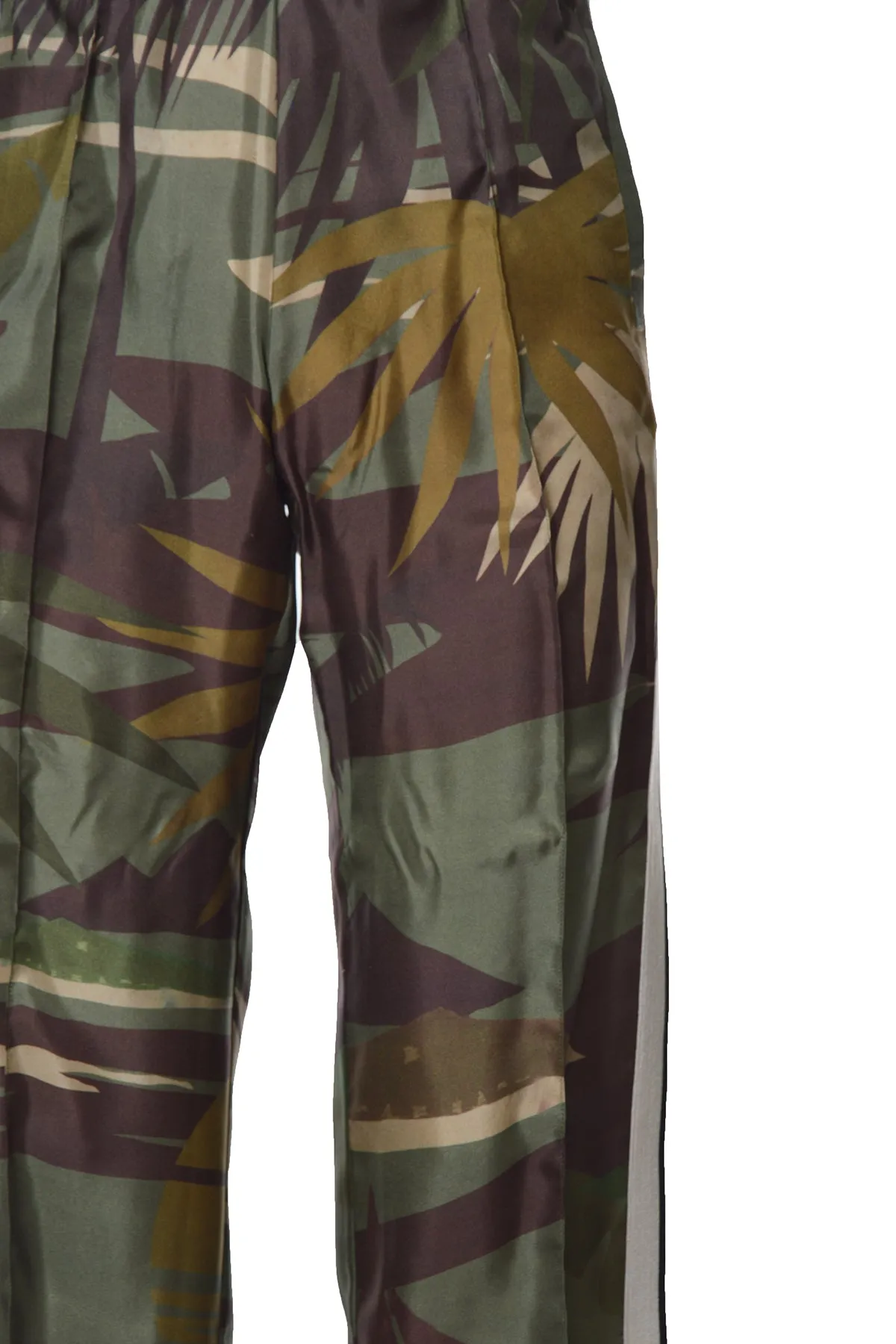 Palm Angels Camouflage Printed Straight Leg Pants