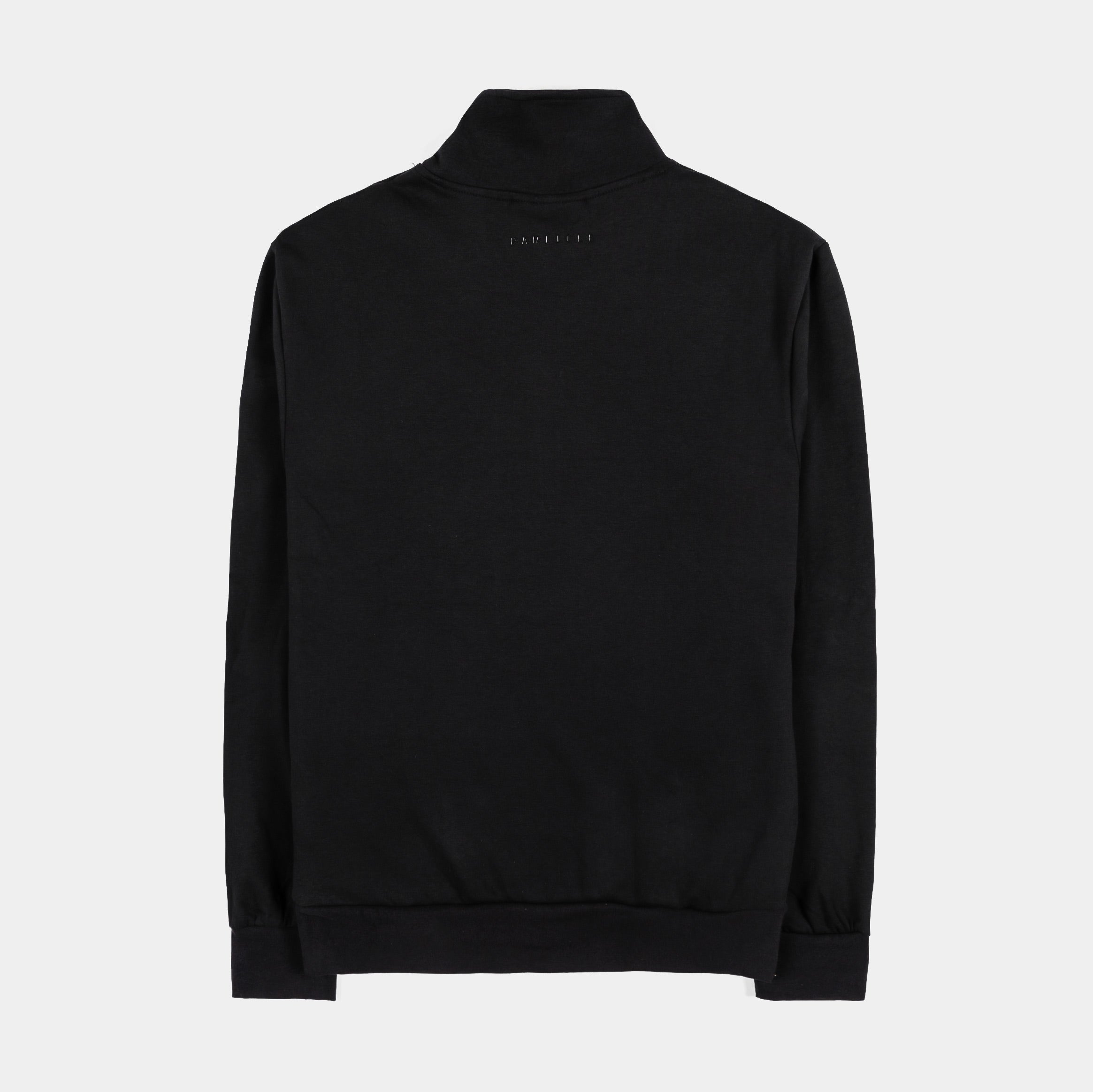 Particle Tech Fleece Quarter Zip Mens Pullover (Black)