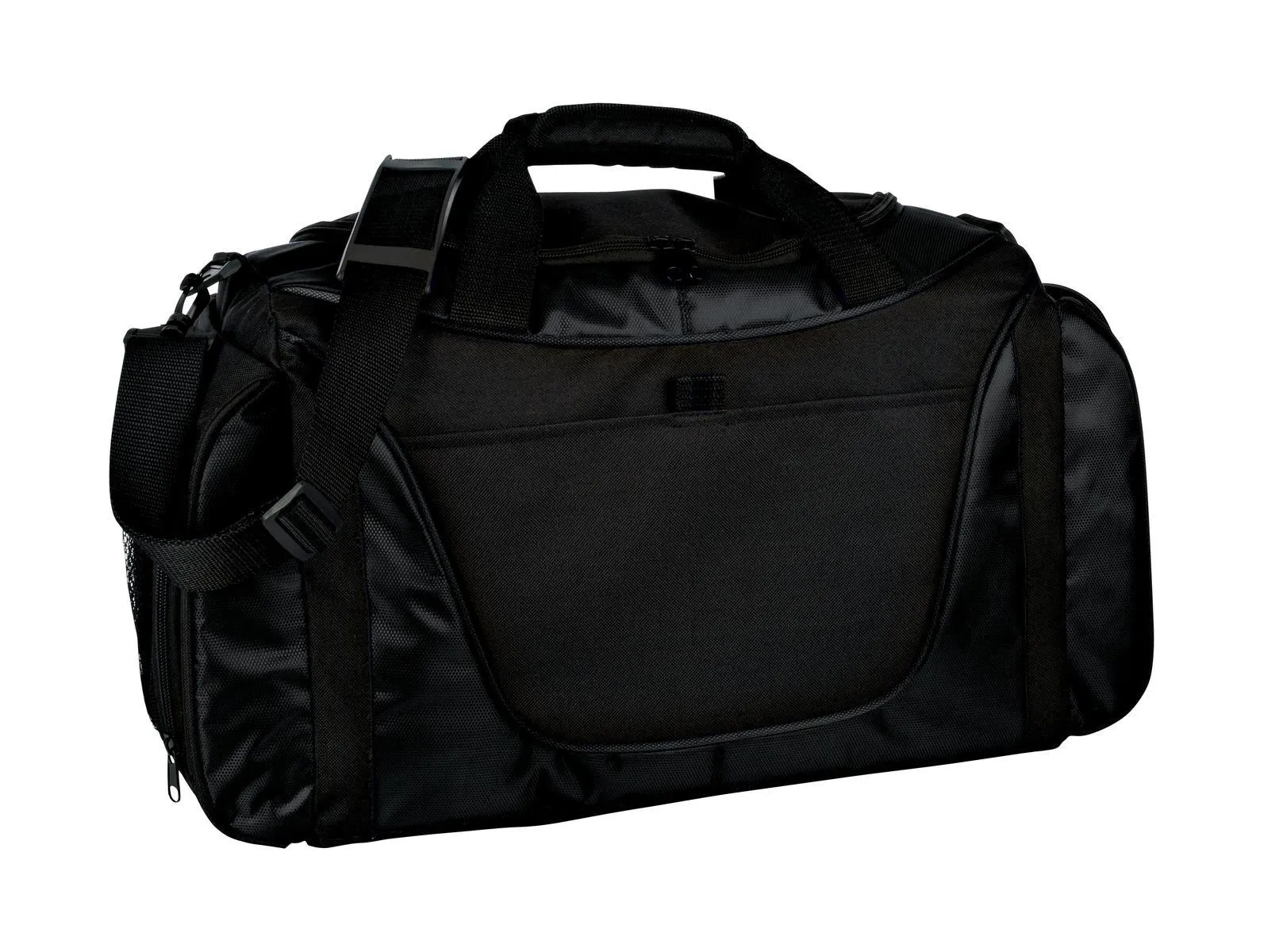 Port Authority Medium Two-Tone Duffel BG1050 Black/ Black