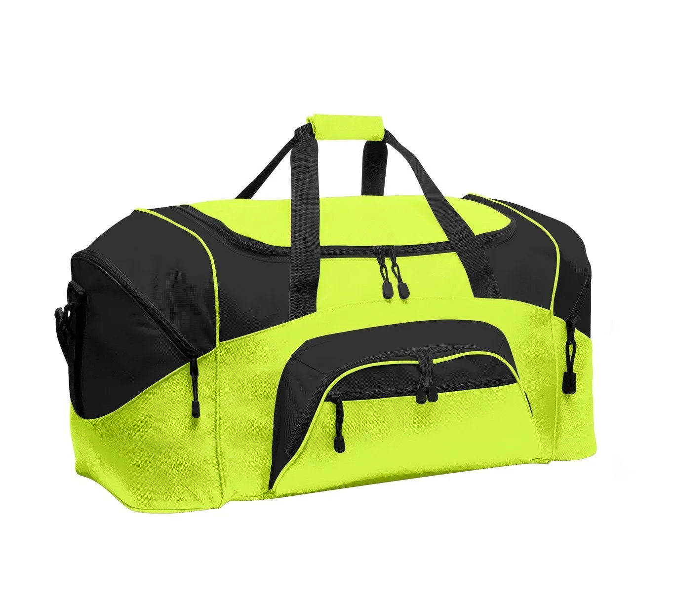 Port Authority - Standard Colorblock Sport Duffel BG99 Safety Yellow/Black