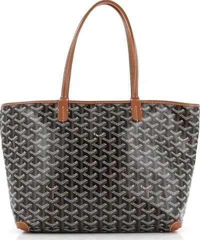 Pre-owned Goyard Pm Artois Tote Coated Canvas