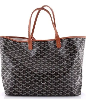 Pre-owned Goyard Pm Saint Louis Tote Coated Canvas