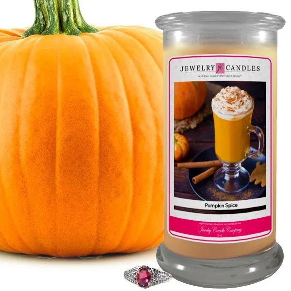 Pumpkin Spice Jewelry Candle Made in USA