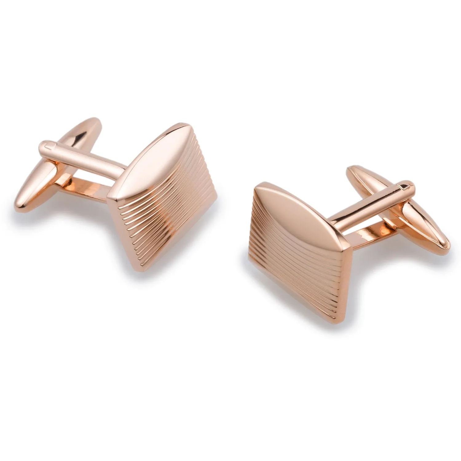 Queen Victoria Rose Gold Cufflinks