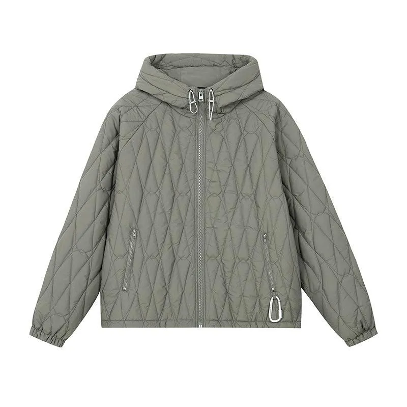 Quilted Textured Cleanfit Puffer Jacket