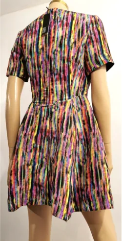 Rainbow Zip Up Dress