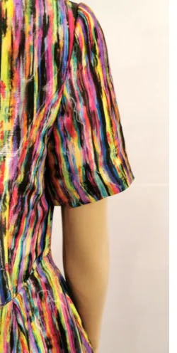 Rainbow Zip Up Dress