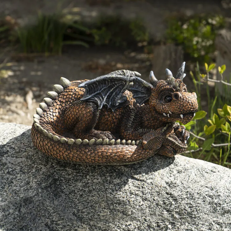 Relaxing Dragon Planter Pot