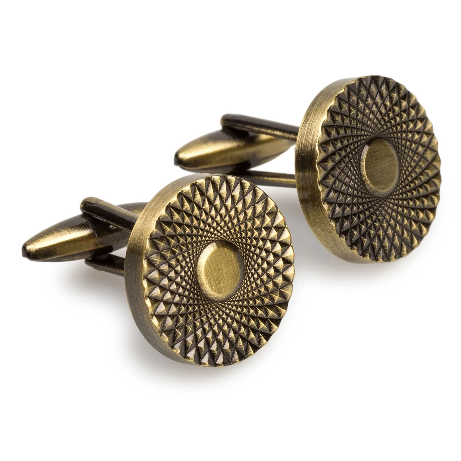 Royale Antique Brass Cufflinks