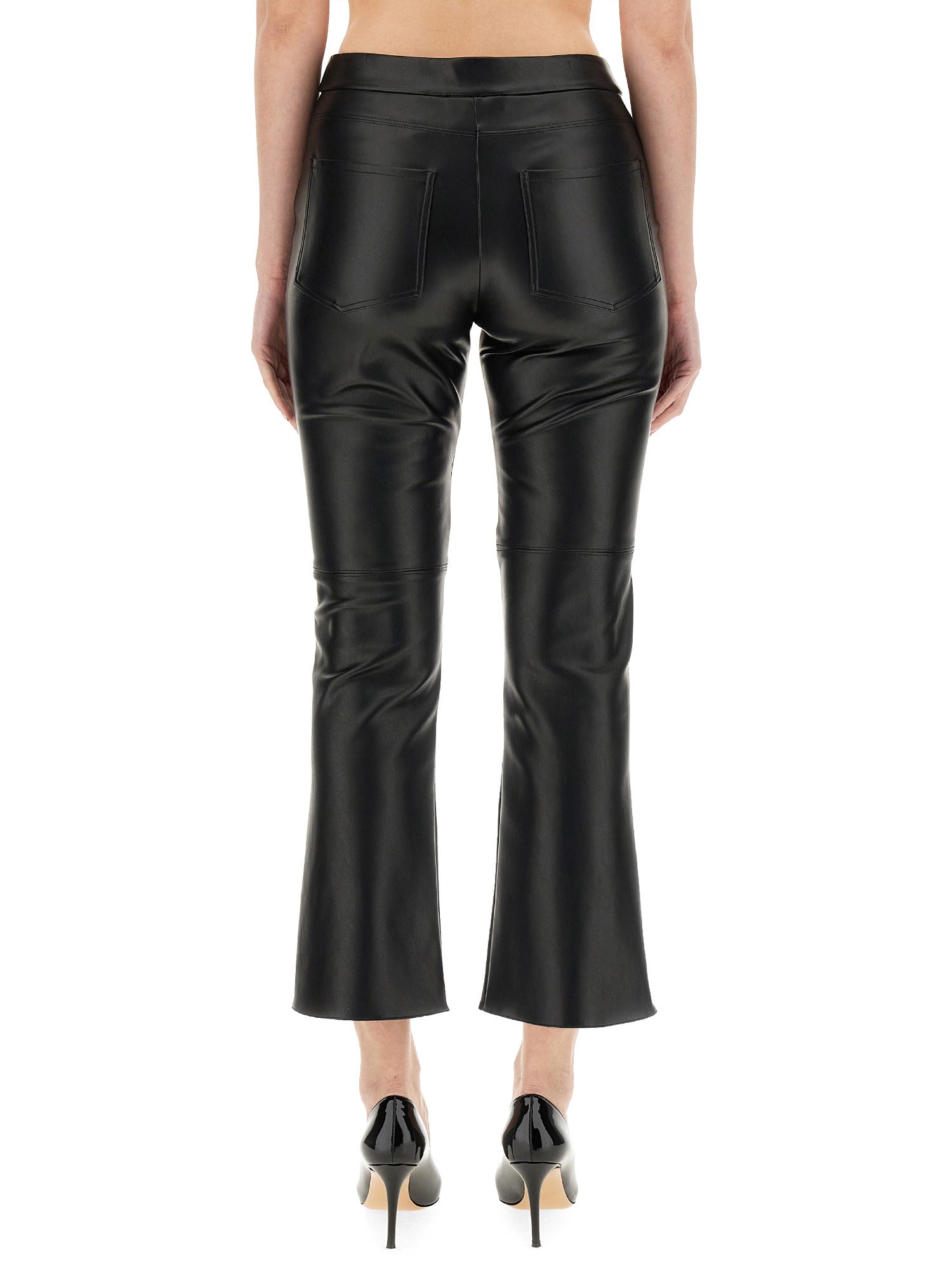 S MAX MARA    FAUX LEATHER SUBLIME PANTS