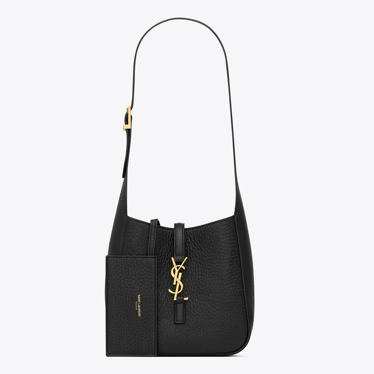 SAINT LAURENT Le 5 À 7 Shoulder Bag - NERO