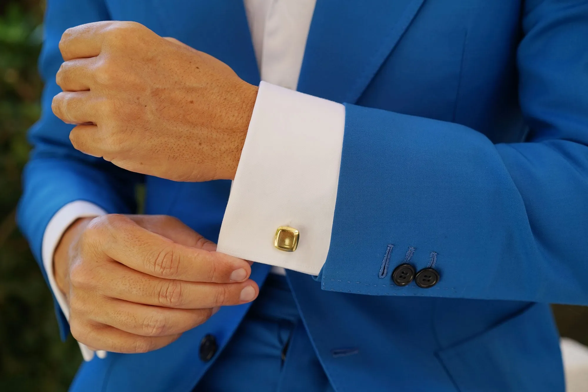 Simmons Gold Cufflinks