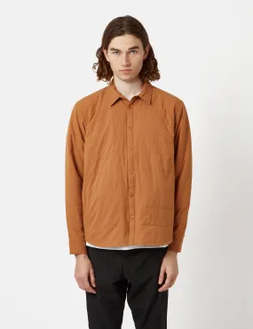 Snow Peak Flexible Insulated Shirt - Brown