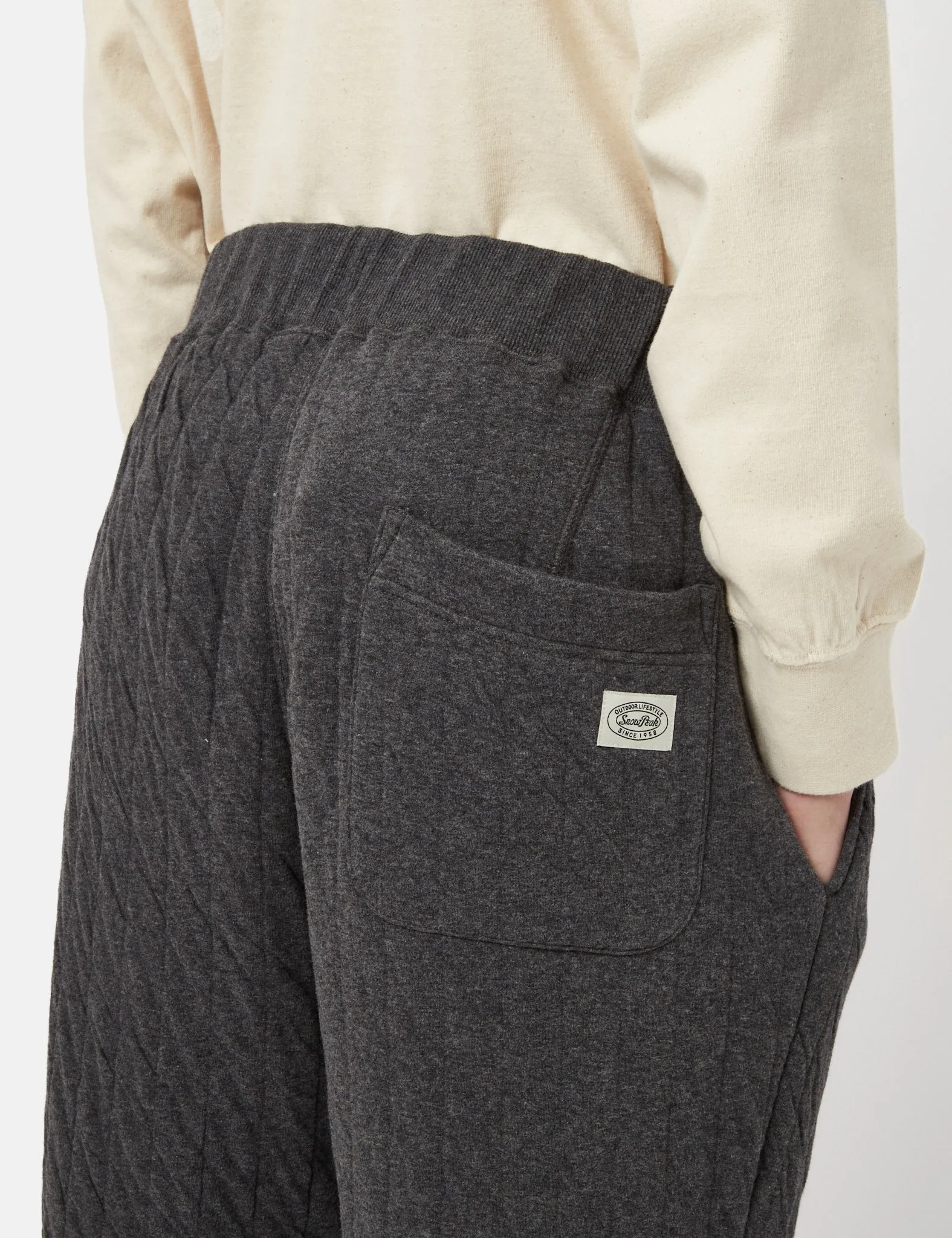 Snow Peak Natural Warm Stretch Pants - Grey