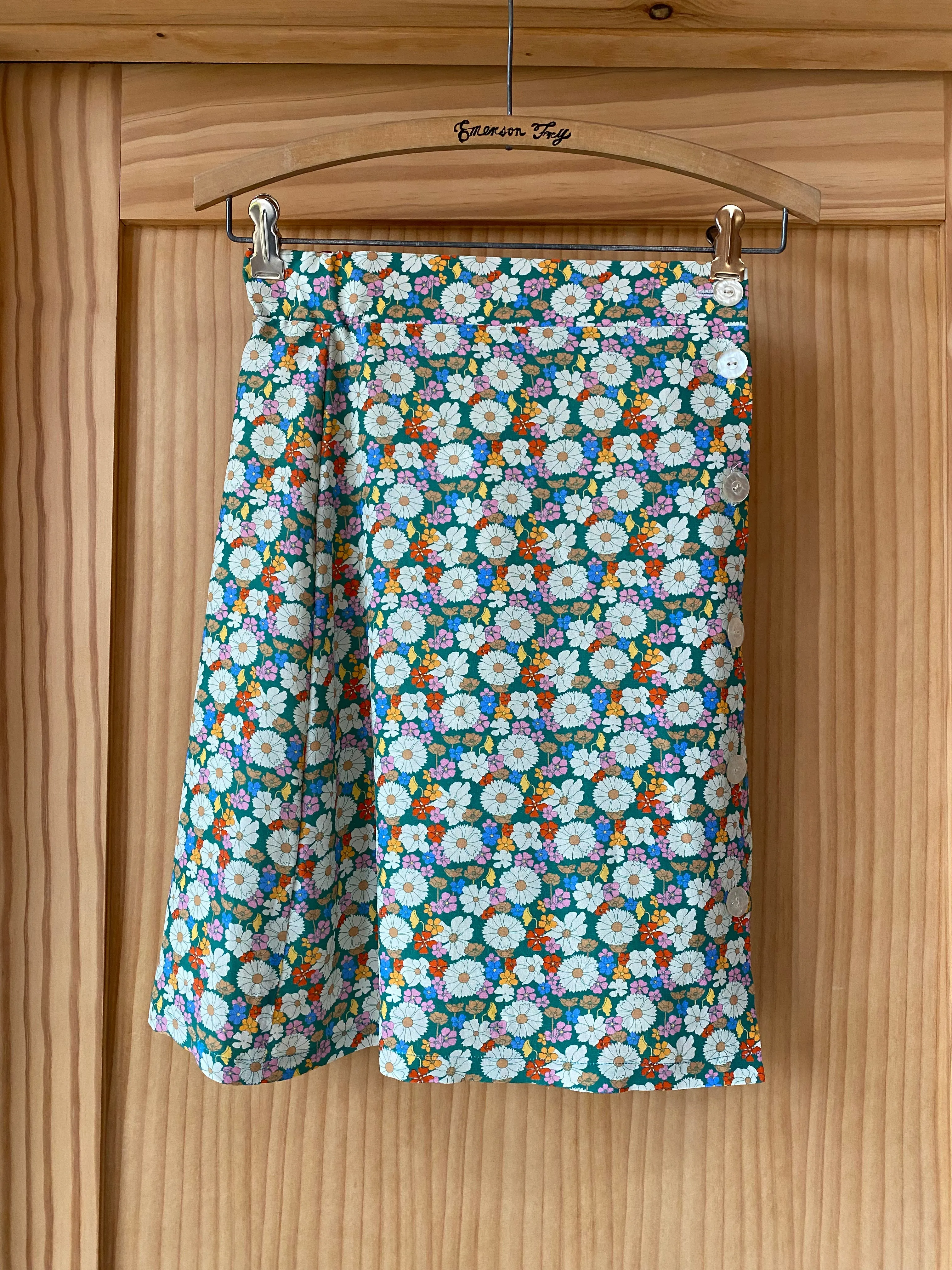 Sophia Mini Skirt - Meadow Flower Print